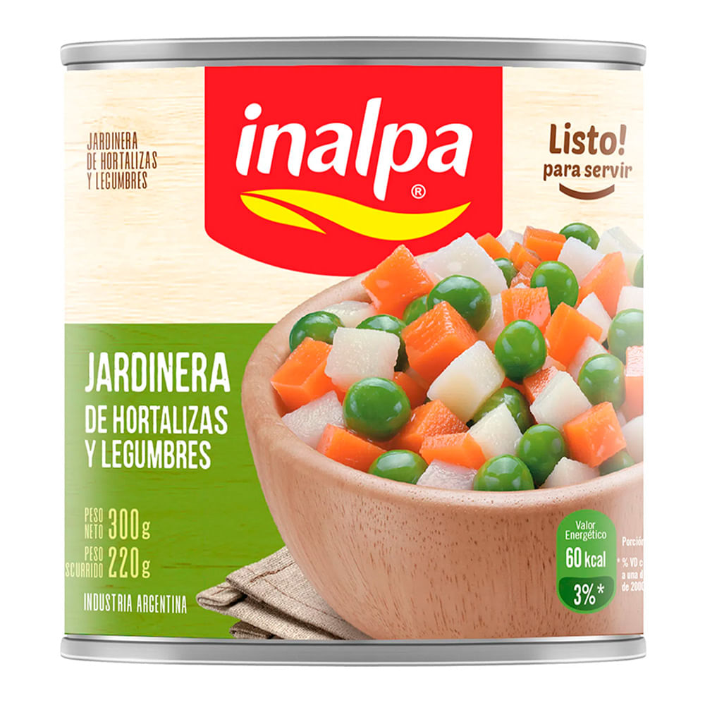 Jardinera Legumbres Y Hortalizas Inalpa 300g
