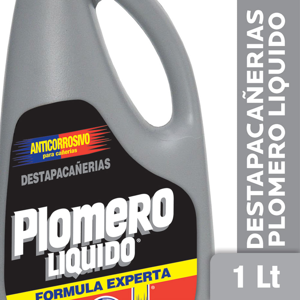 Destapa Plomero Líquido 1 lt
