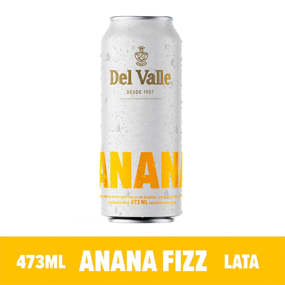Sidra Del Valle Anana Fizz 473ml