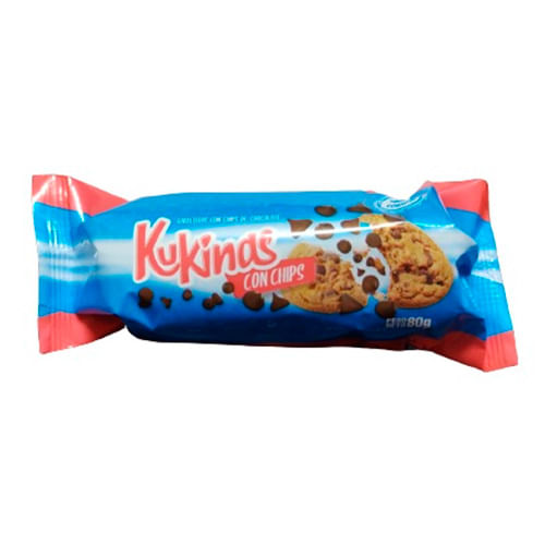 Galletas Con Chips Kukinas 80gr