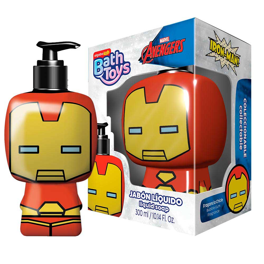 Jabón Líquido Avengers Personajes 300 Ml