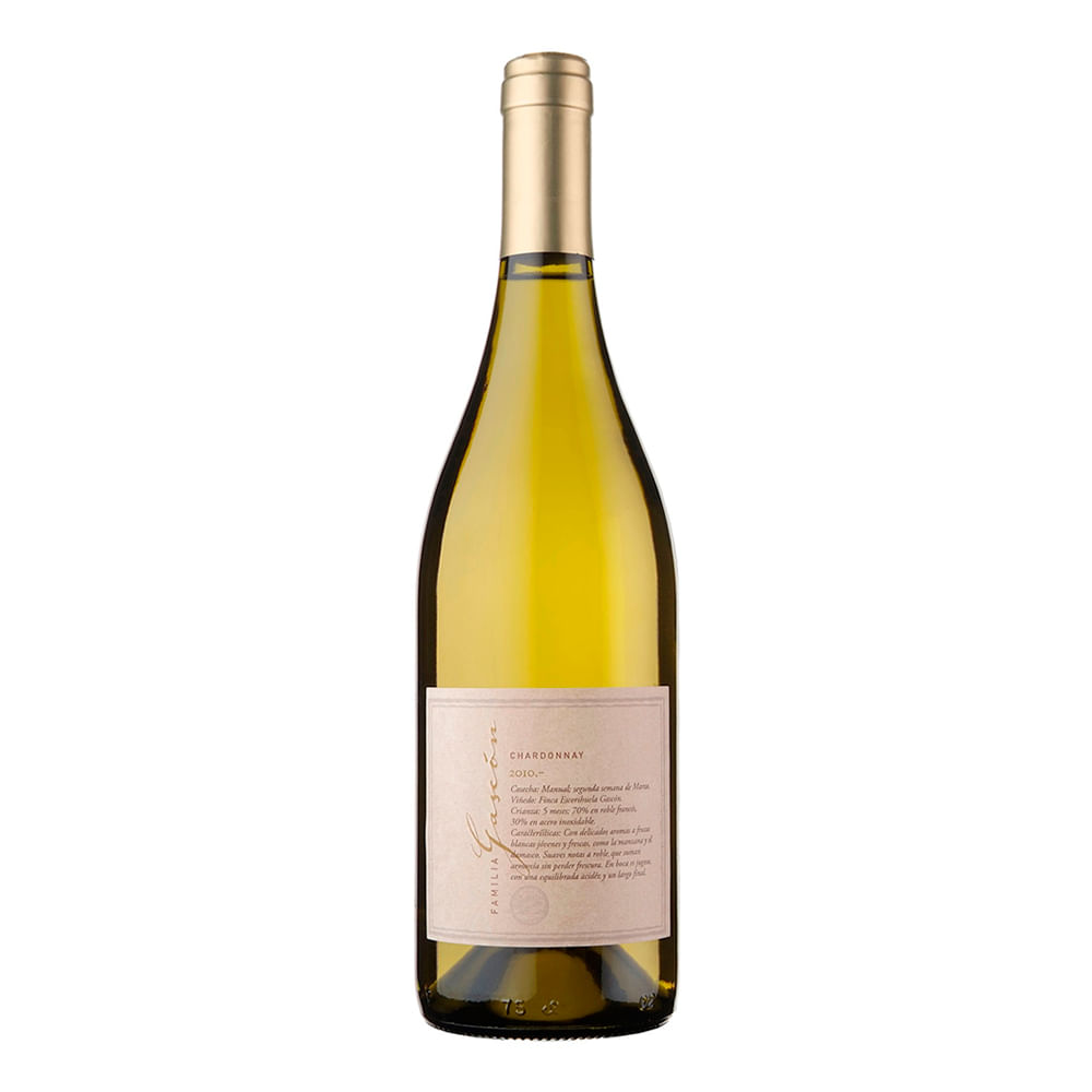Vino Roble Chardonnay Familia Gascón 750ml