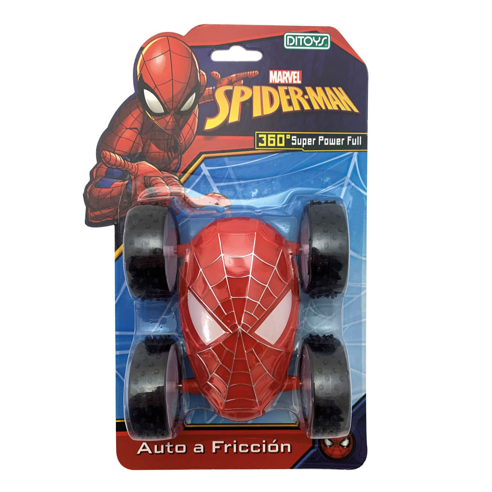 Auto a fricción spiderman