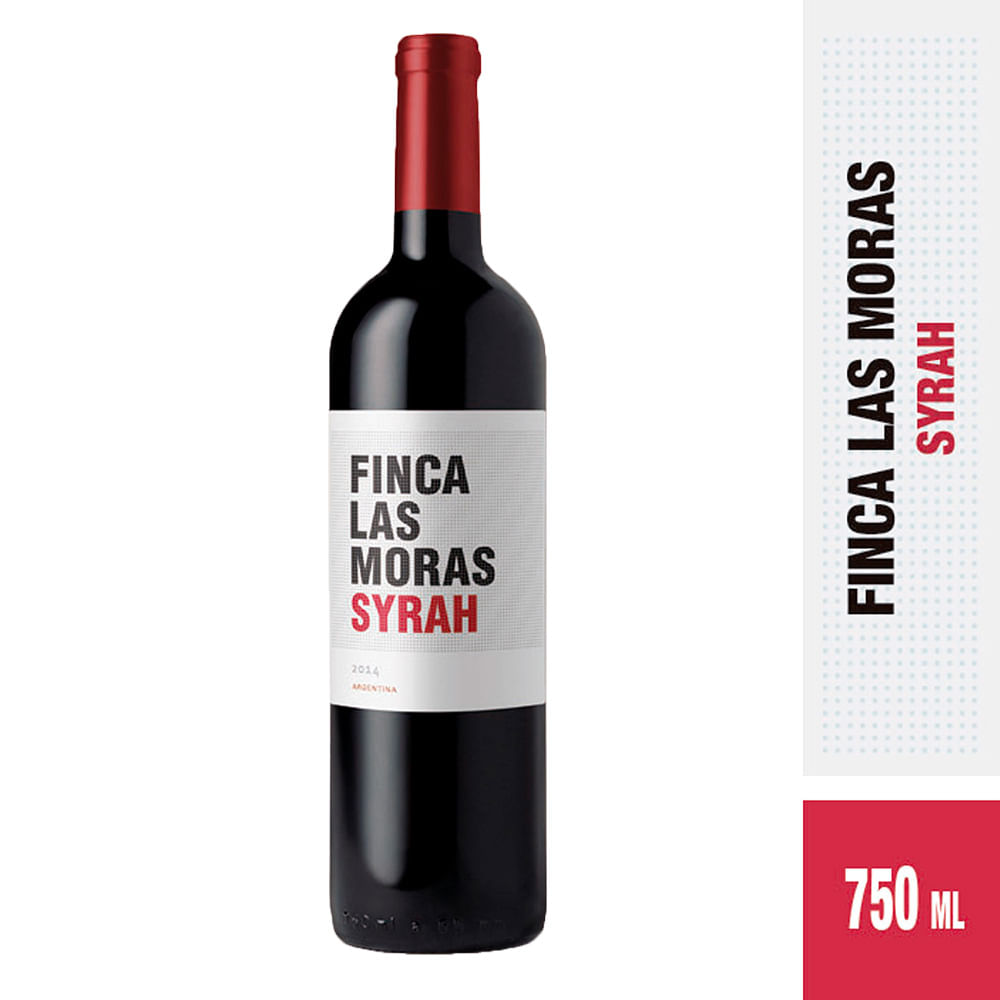 Vino Syrah Finca Las Moras 750ml