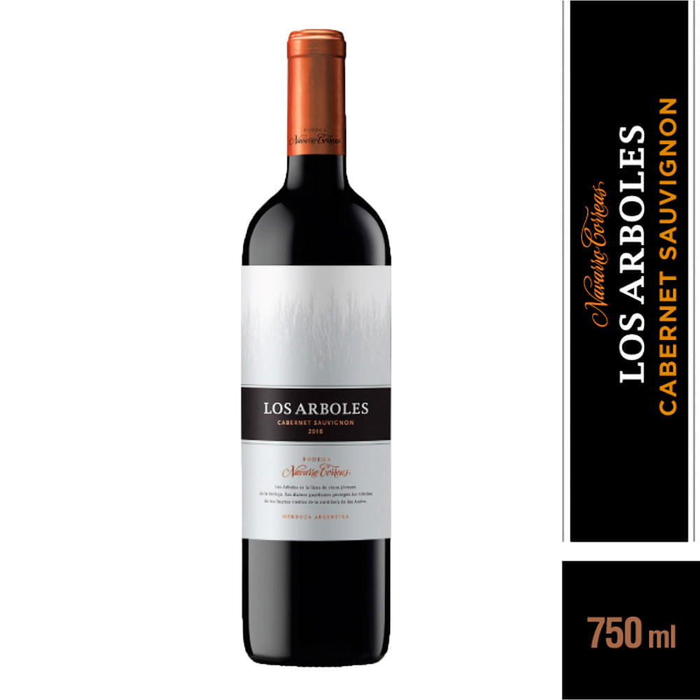 Vino Cabernet Sauvignon Los Arboles 750ml