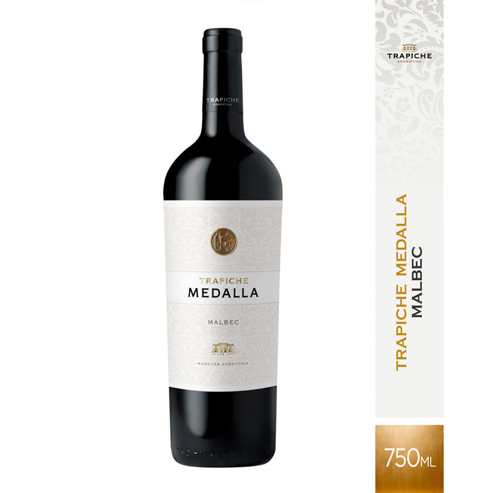 Vino Tinto Medalla Malbec 750 Ml