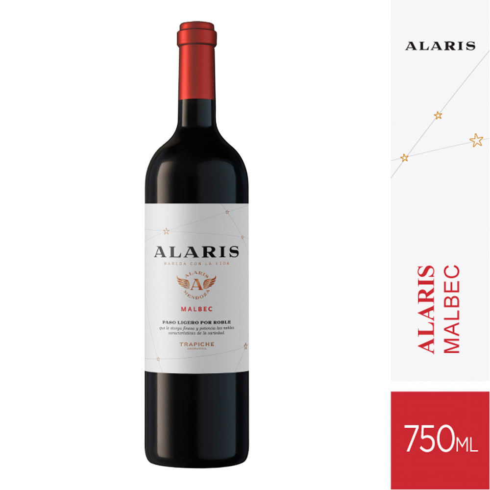 Vino Malbec Trapiche Alaris 750ml