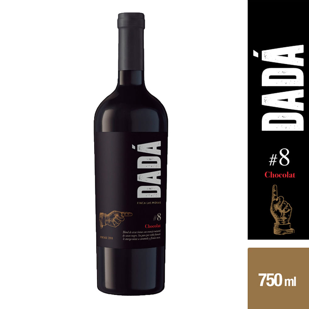 Vino Tinto Malbec 8 Chocolate Dada 750ml