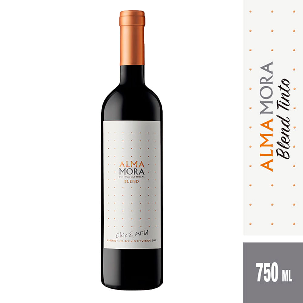 Vino Tinto Blend Chic&Wild Alma Mora 750ml