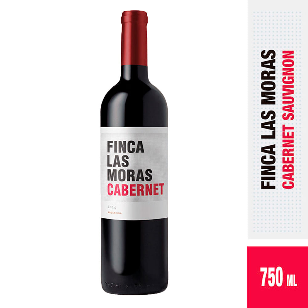 Vino Cabernet Sauvignon Finca Las Moras 750ml