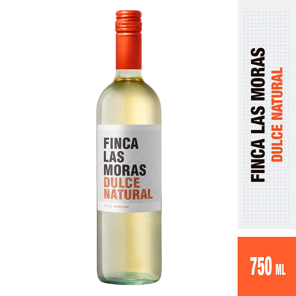 Vino Blanco Dulce Natural Finca Las Moras 750ml