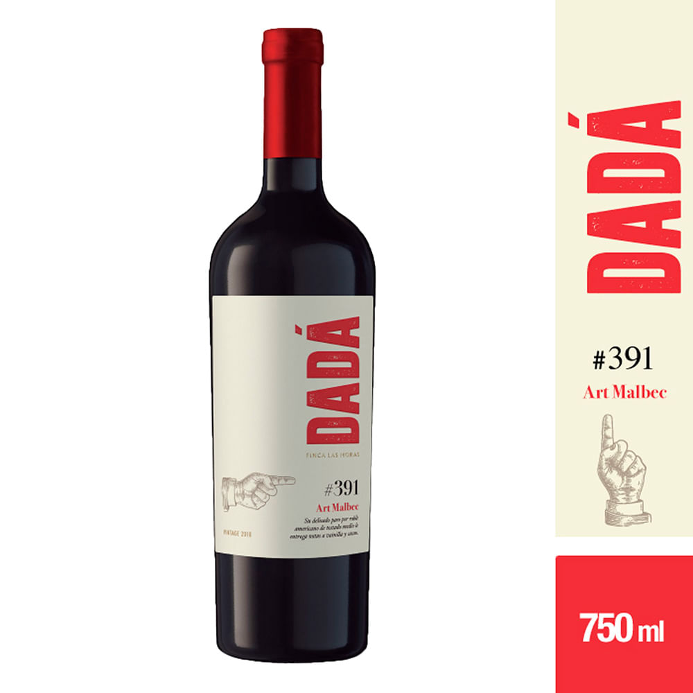 Vino Malbec Dada Art 750ml