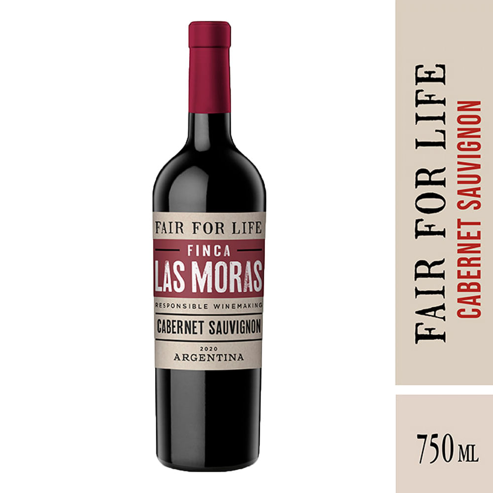 Vino Cabernet Sauvignon 750 Ml Fair For Life