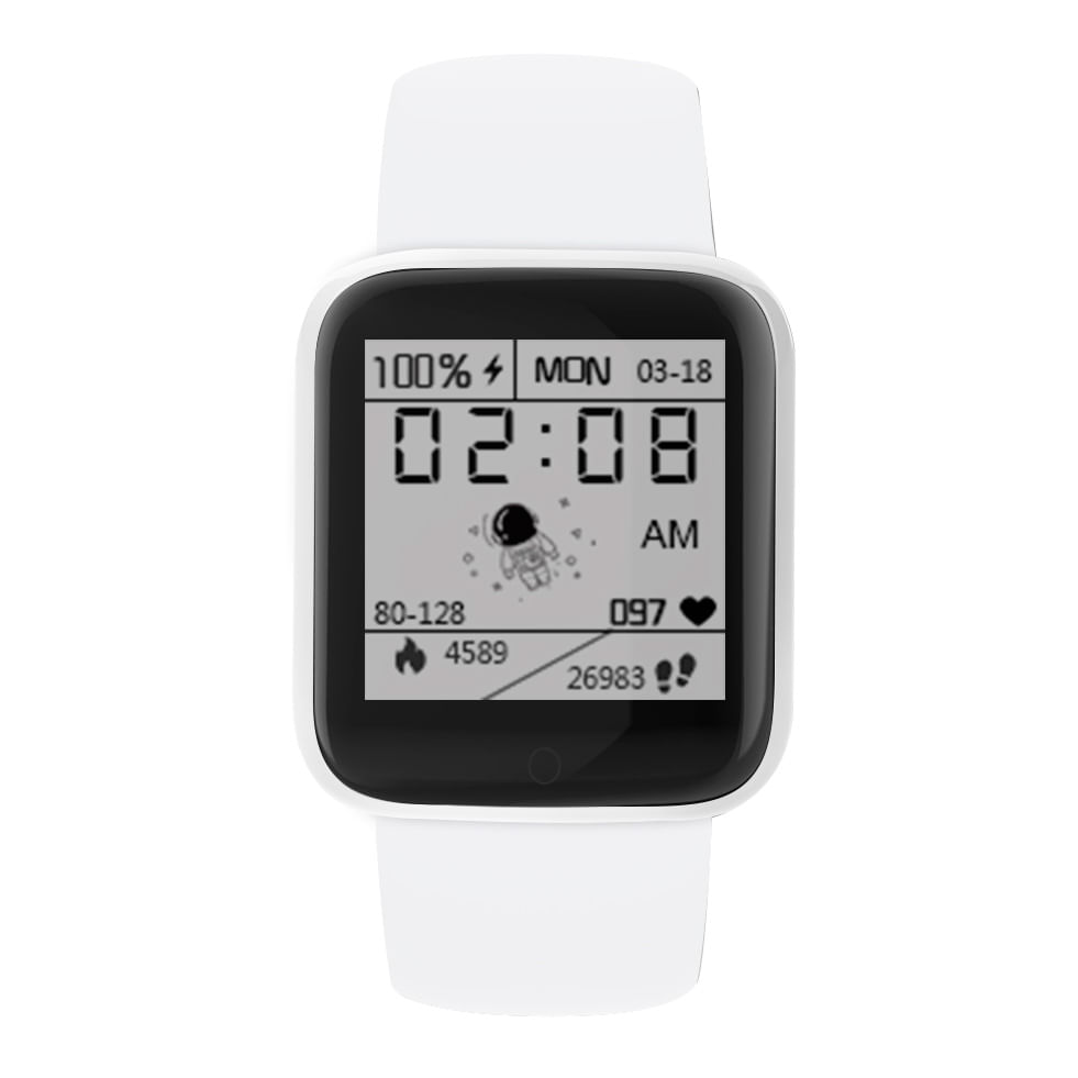 Smartwatch Grow Home Gr68 Blanco