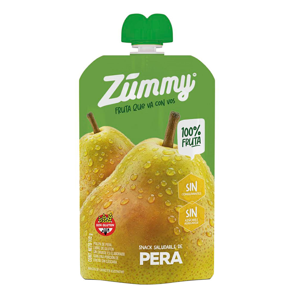 Puré Zummy Pera 110 G