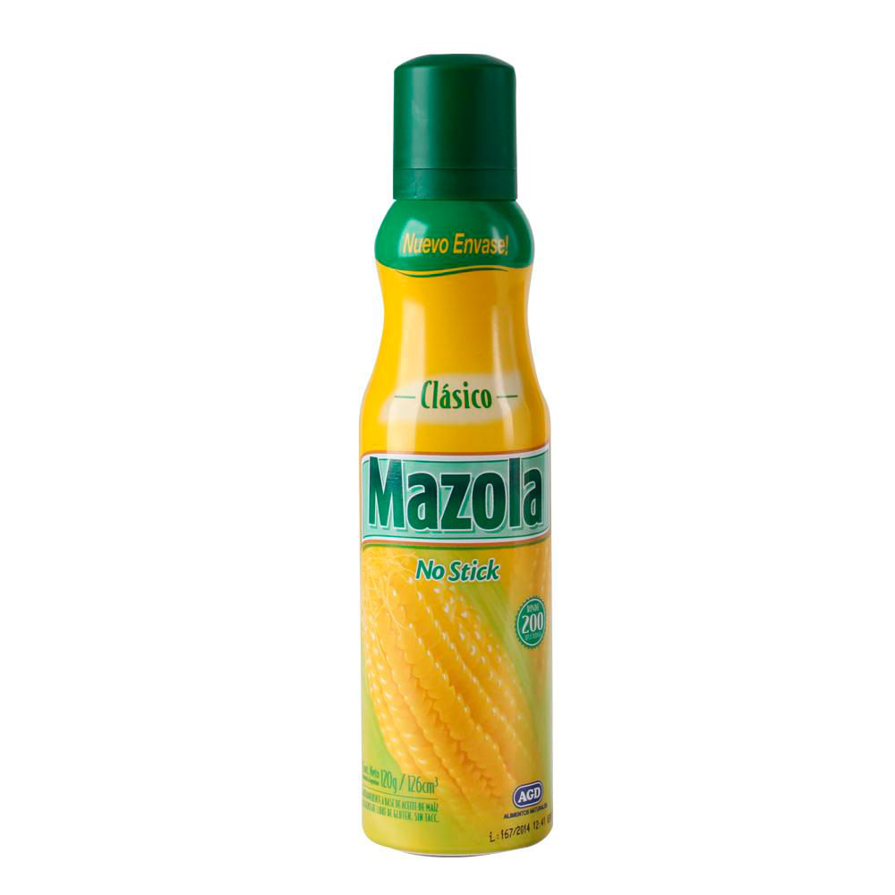 Aceite En Aerosol Mazola De Maiz 120 Ml