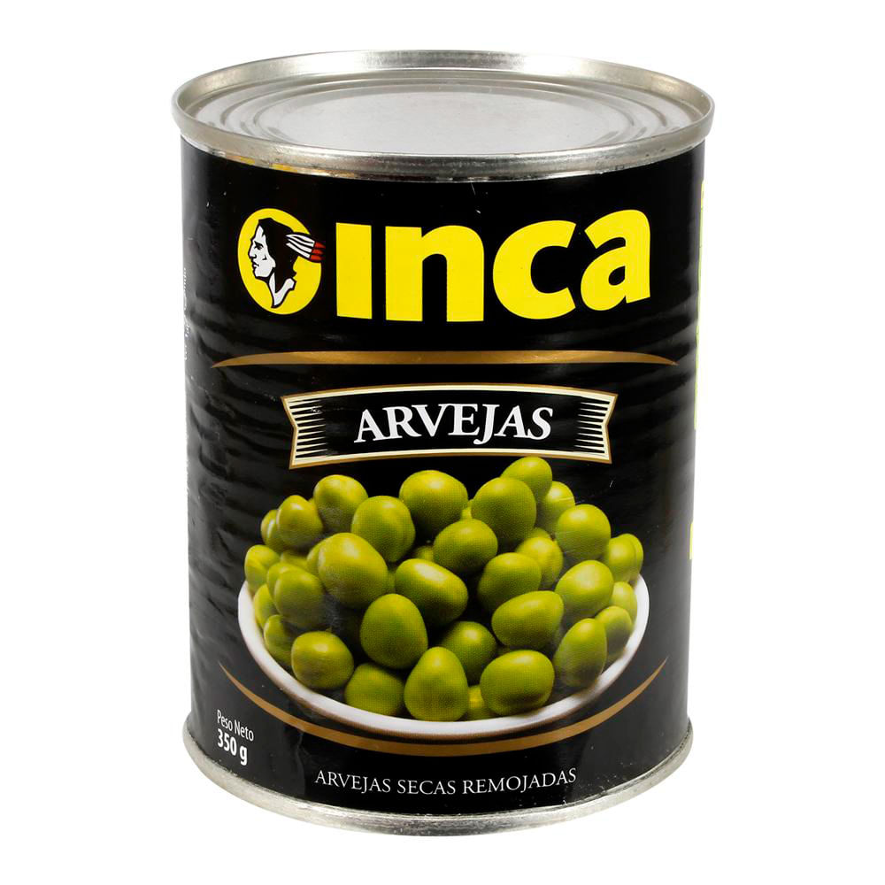ARVEJAS INCA SECAS REMOJADAS 350gr.