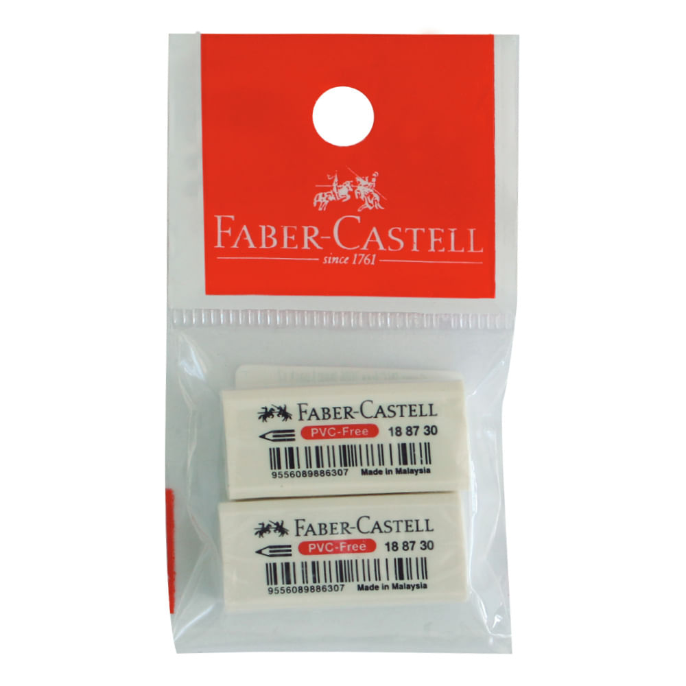 Gomas Faber Castell Lápiz Pack X2