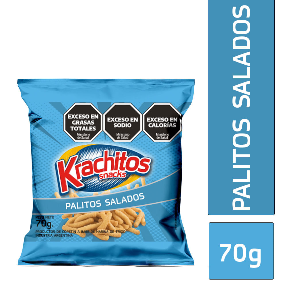 Palitos Krachitos Salados 70 G