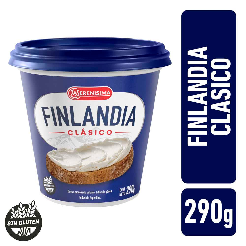 Queso Untable Finlandia Clásico 290 G
