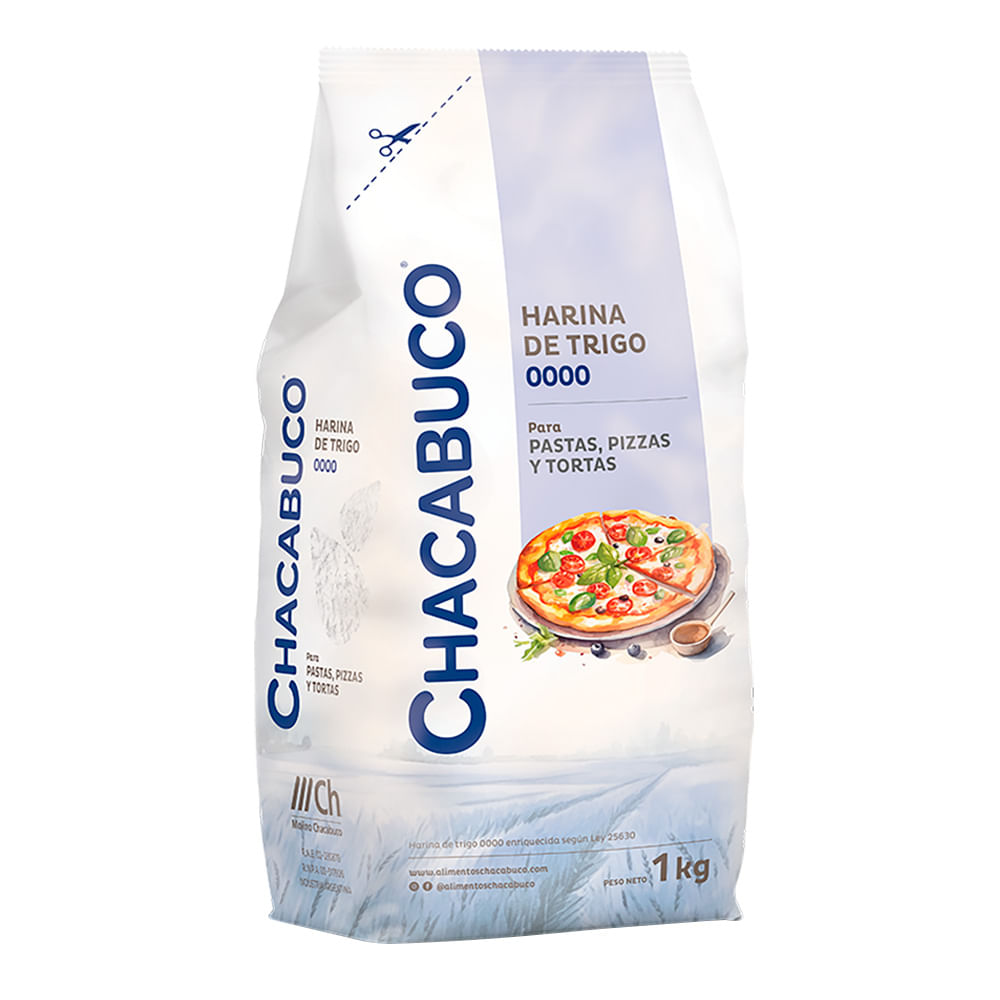 Harina 0000 Chacabuco 1 Kg