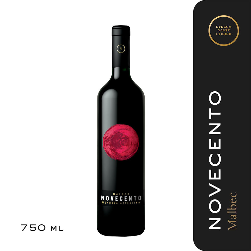 Vino Tinto Novecento Malbec 750ml