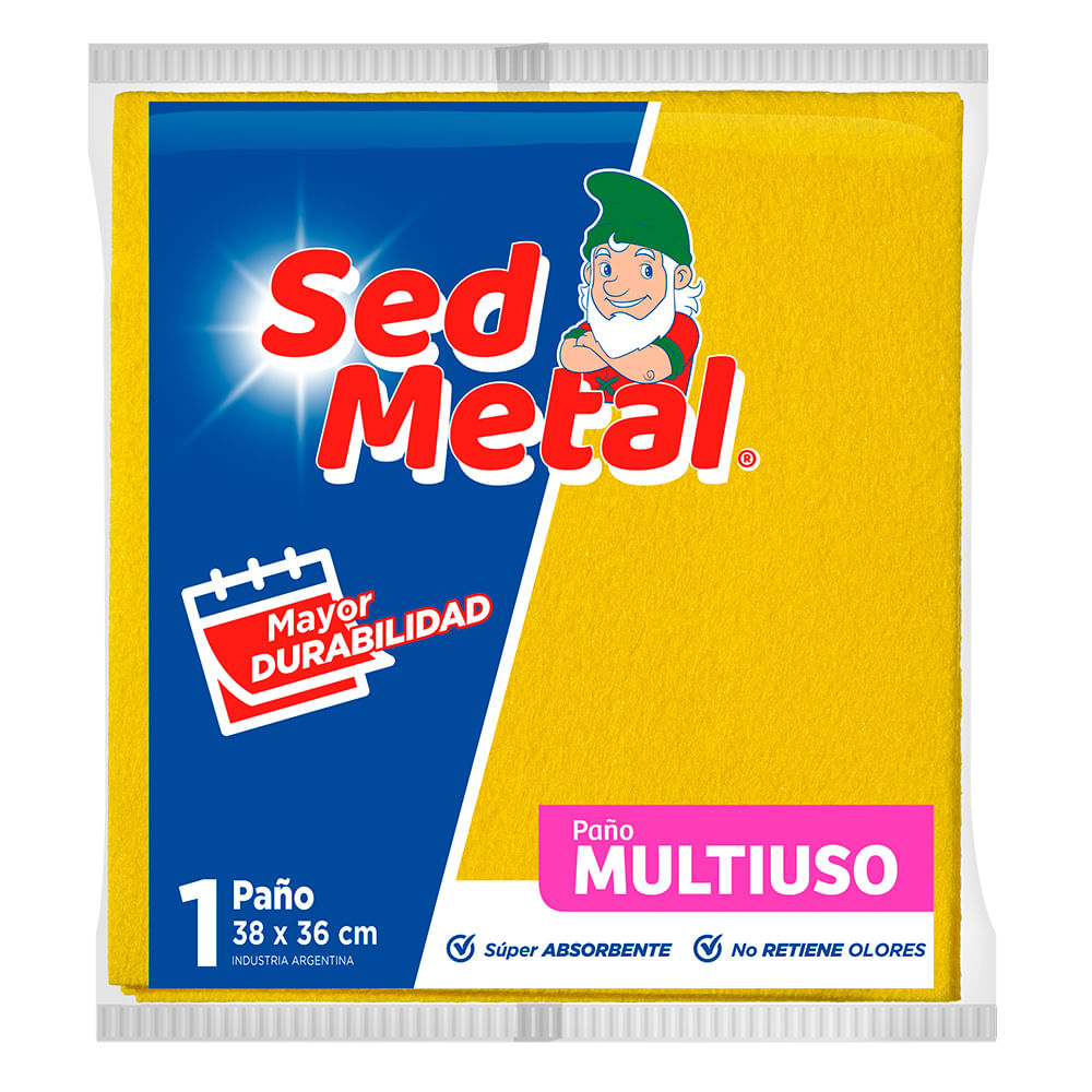 Paño Multiuso Sed Metal 1 U