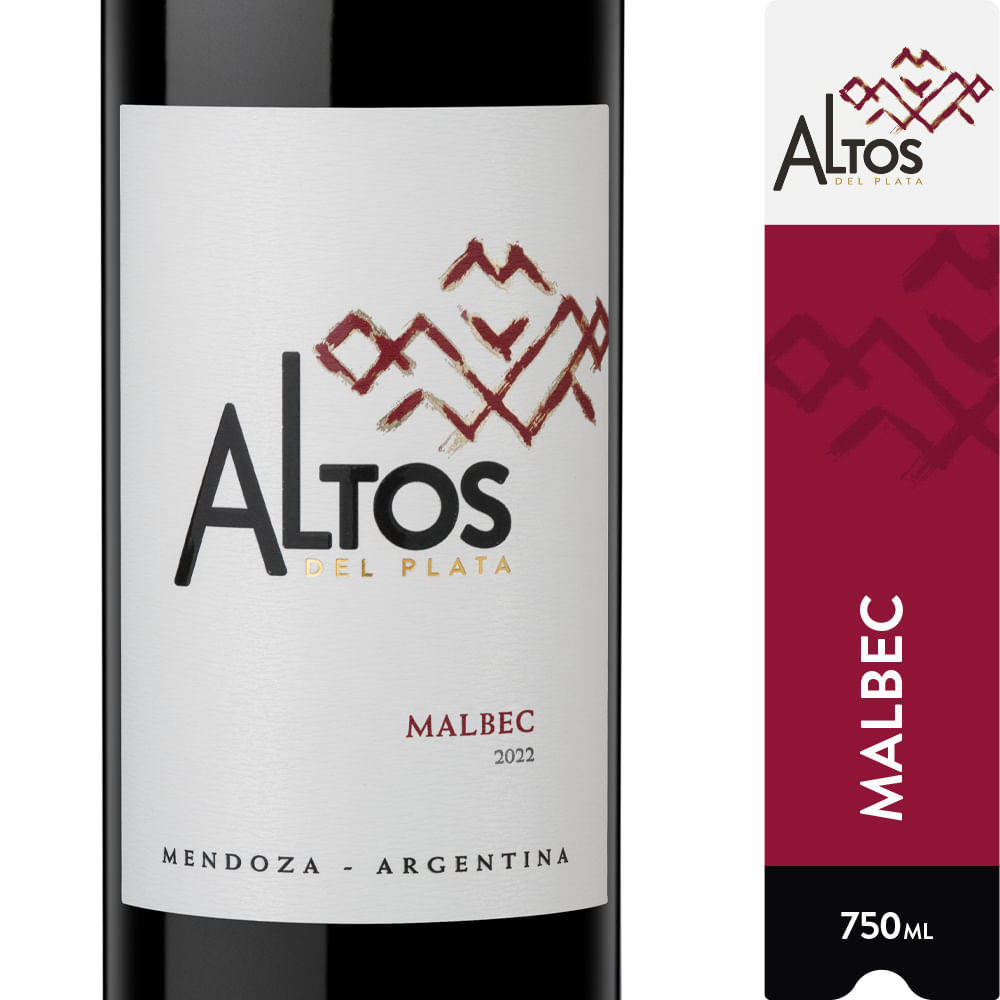 Vino Altos Del Plata Malbec 750ml