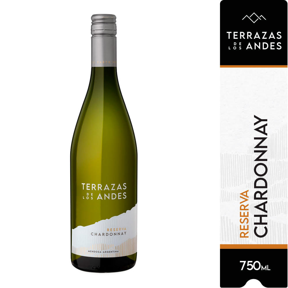 Vino Blanco Terrazas De Los Andes Reserva Chardonnay 750 Ml