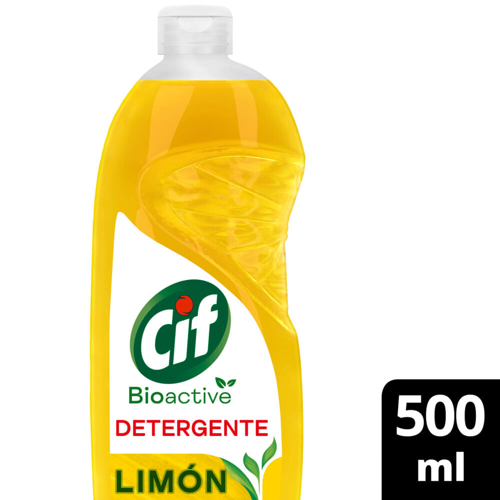 Detergente Cif  Bioactive Limón 500ml