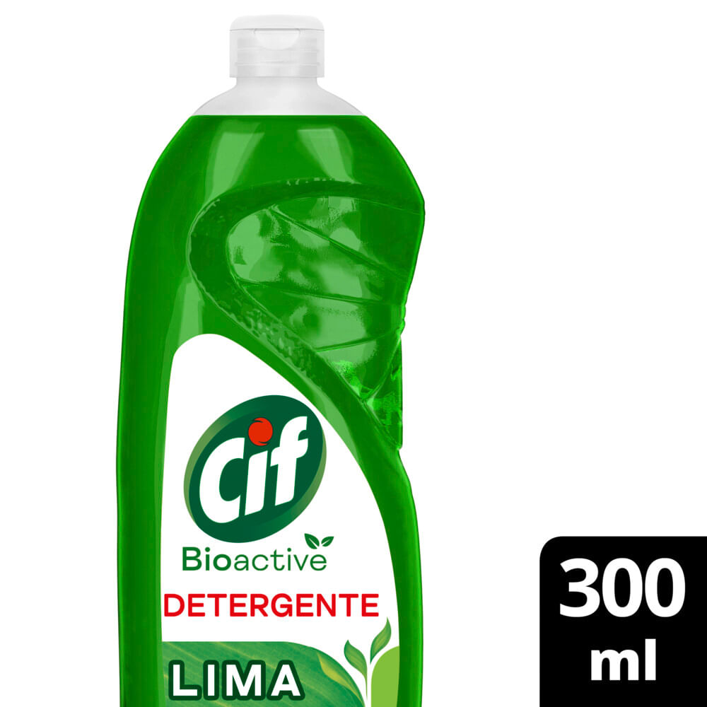 Detergente Cif Bioactive Lima 300ml