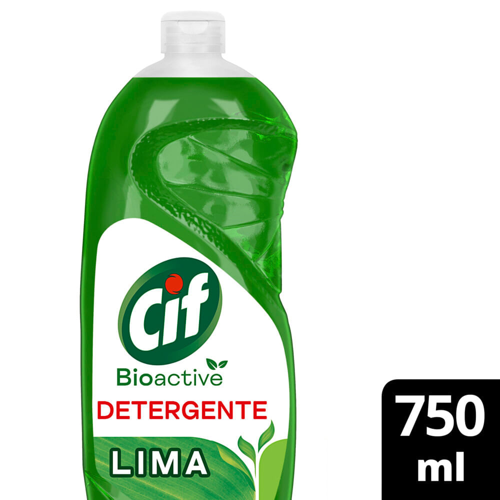Detergente Cif Bioactive Lima 750ml