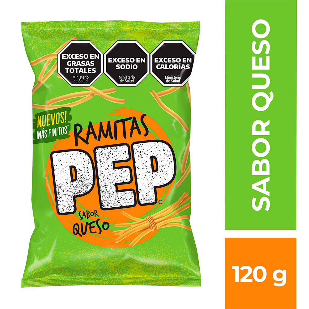 Palitos Salados Sabor Queso Pep 120 G