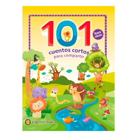 Libro 101 Cuentos Cortos Para Compartir Editorial Guadal