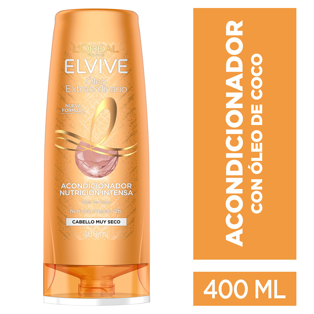 Acondicionador Elvive Oleo Extraordinario Coco 400ml