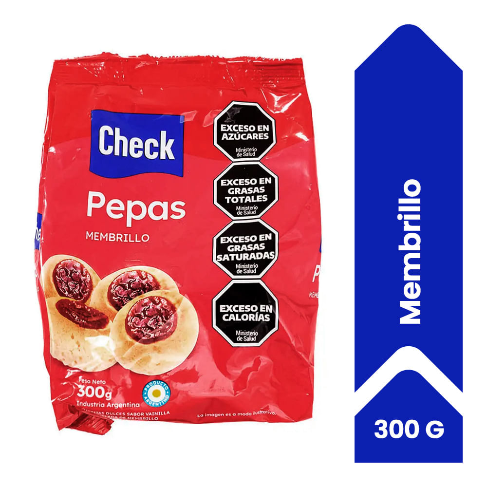 Pepas Check Membrillo 300 G