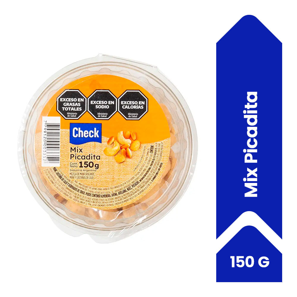 Frutos Secos Check Mix Picadita 150 G
