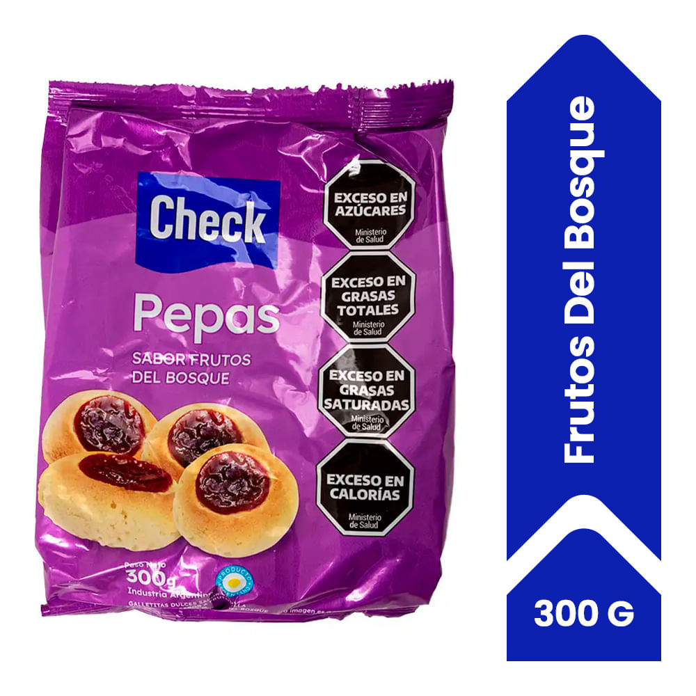 Pepas Check Frutos Del Bosque 300g