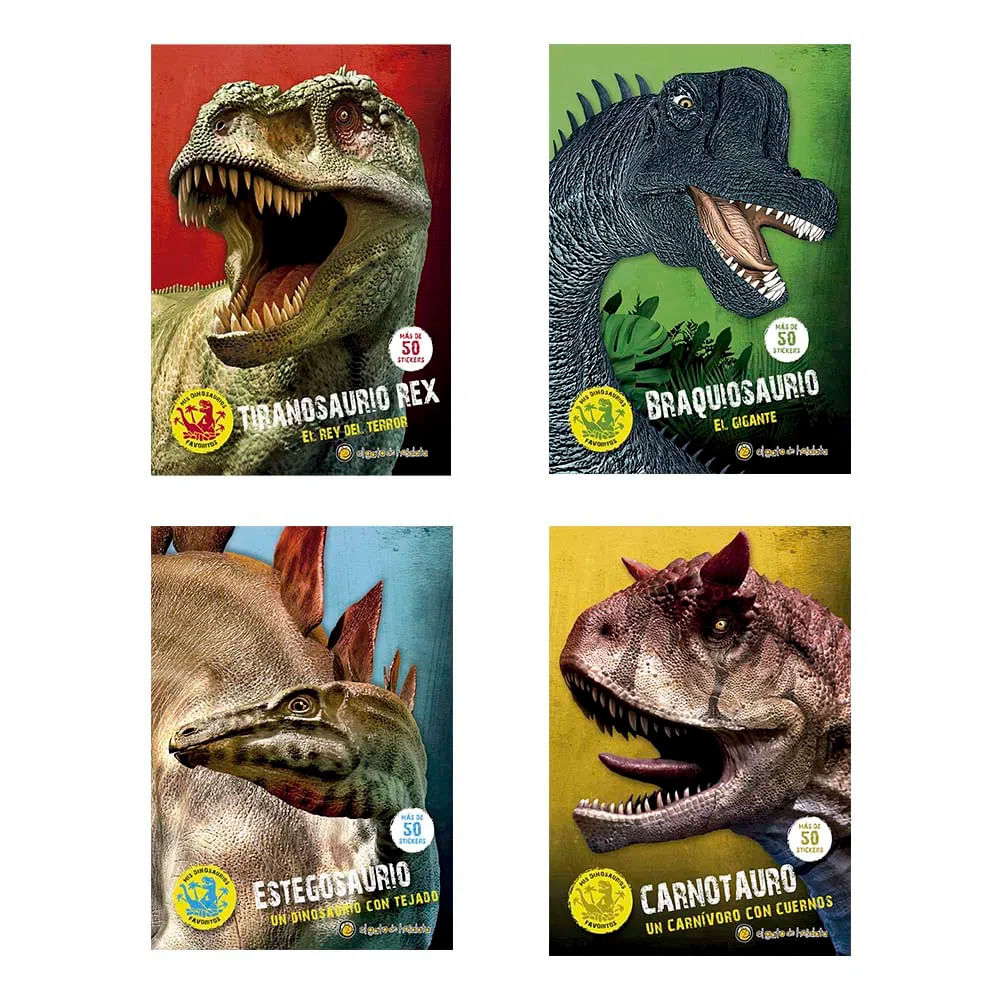 Libro Colección Mis Dinosaurios Favoritos Editorial Guadal