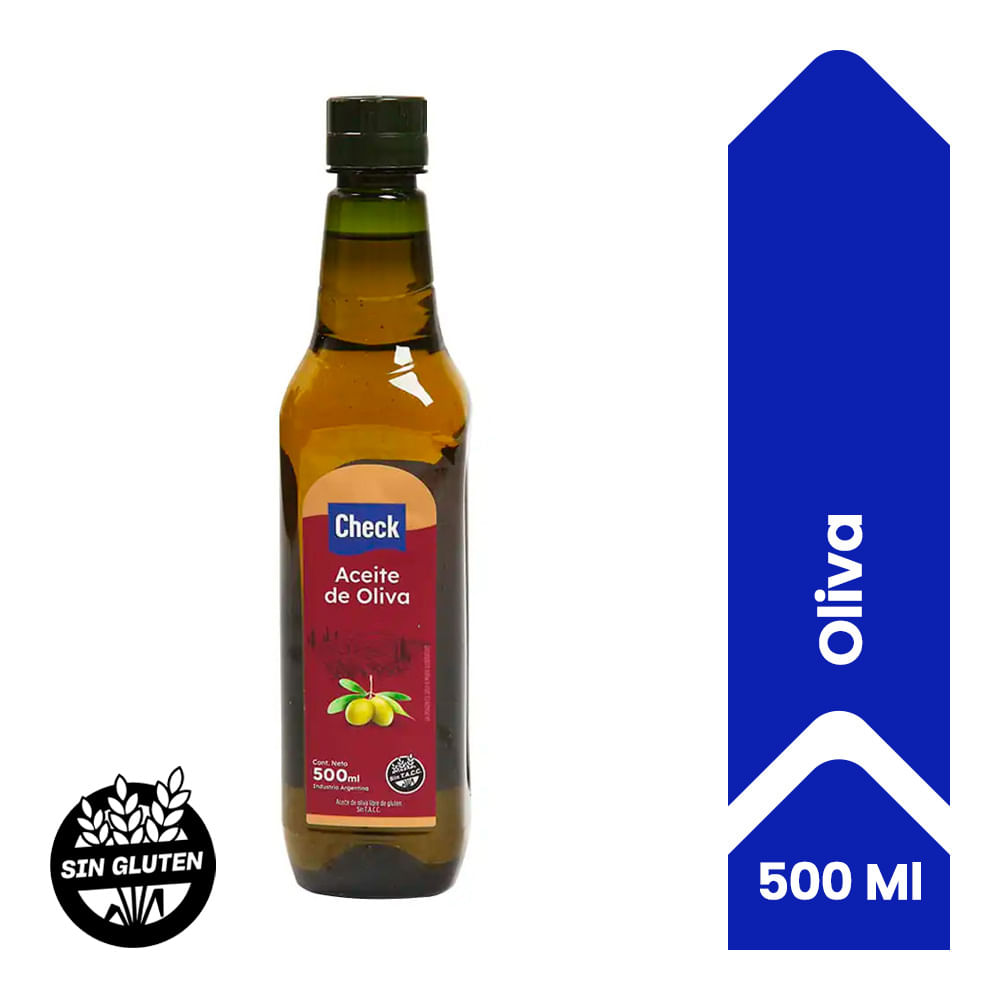 Aceite De Oliva Check Puro Pet 500 Ml