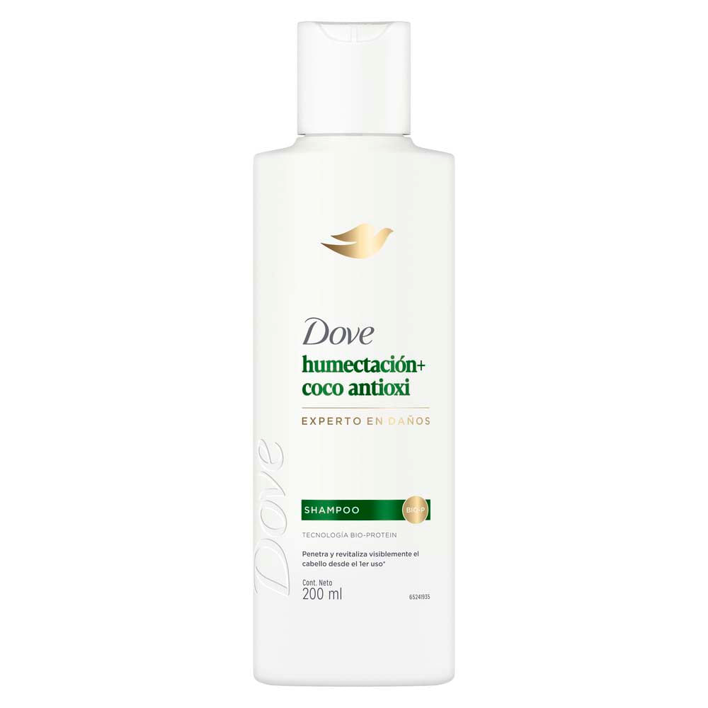 Shampoo Dove Ritual De Reparación Coco 200ml