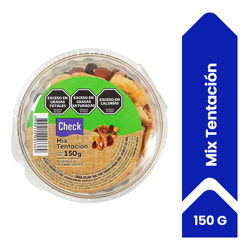 Frutos Secos Check Mix Tentación 150g