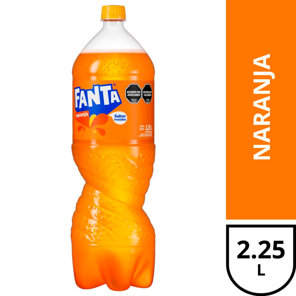 Gaseosa Fanta Naranja 2.25 L
