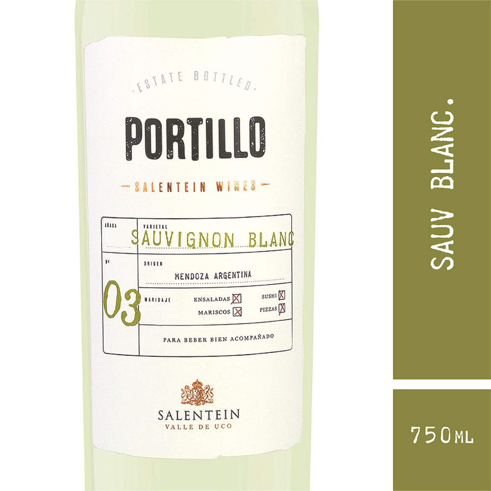Vino Portillo Sauvignon Blanc 750ml