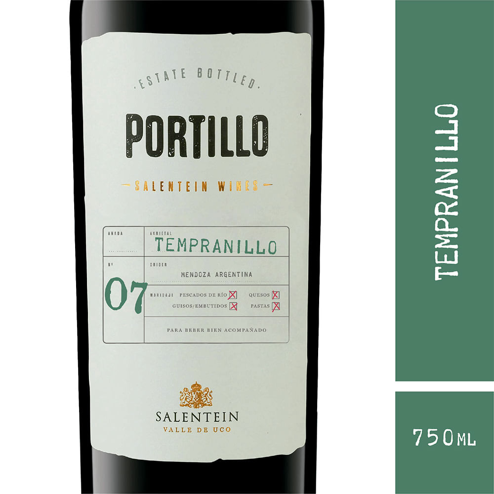 Vino Portillo Tempranillo