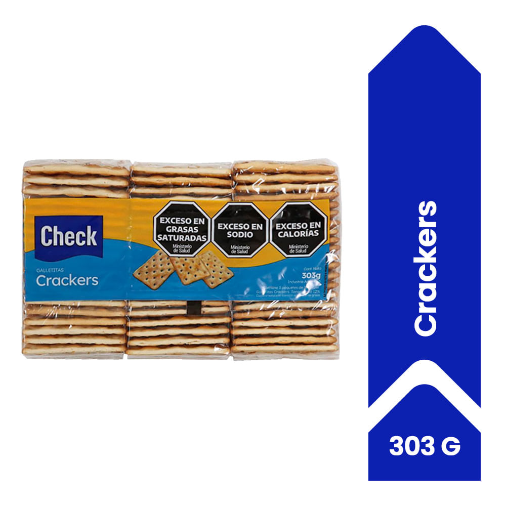 Crackers Check Pack 3u 303 G