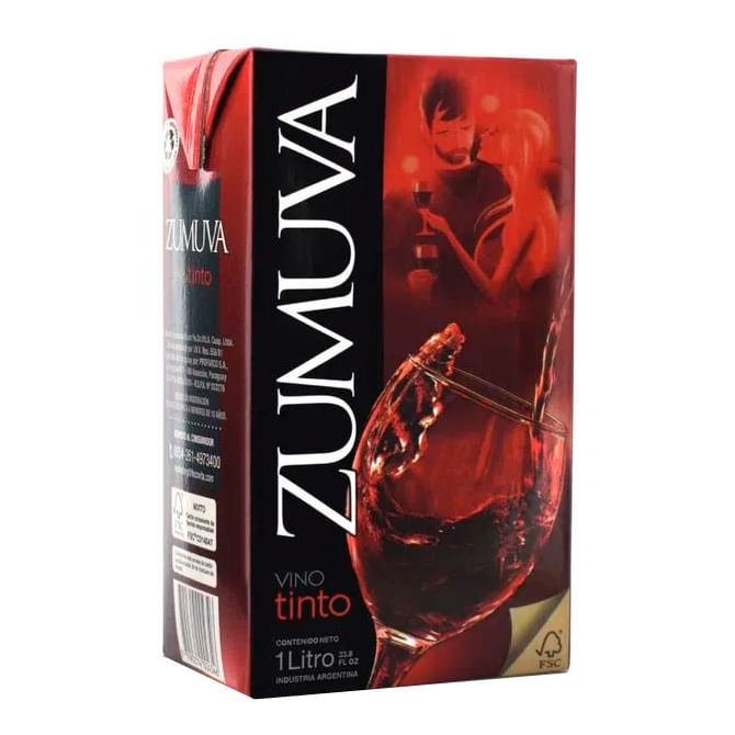 Vino Tinto Zumuva 1 L