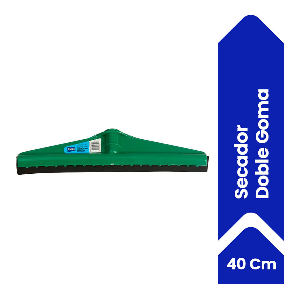 Secador De Piso Check Plastico Doble Goma 40cm