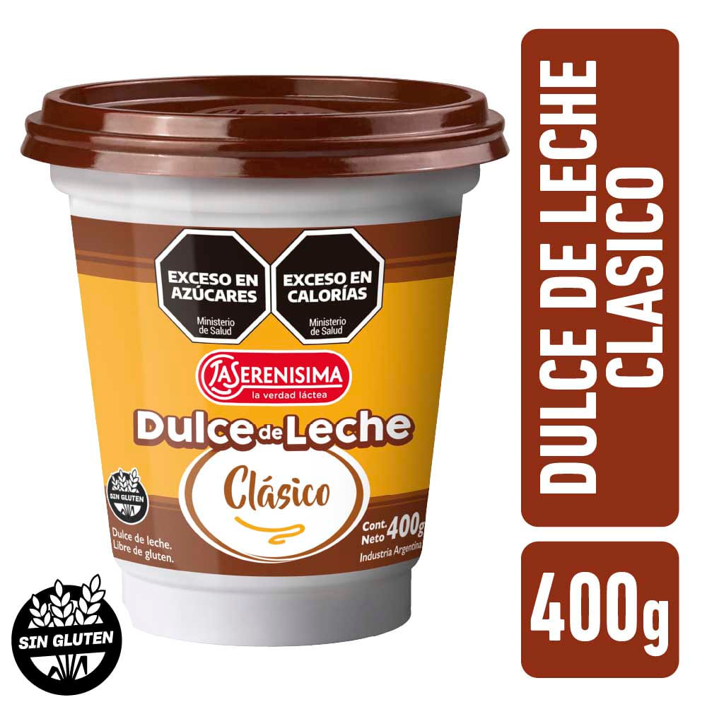 Dulce De Leche La Serenisima Clásico 400 G