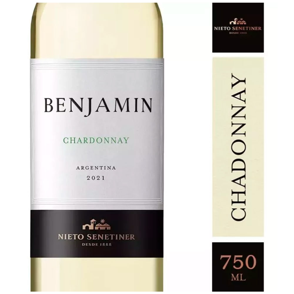 Vino Blanco Nieto Senetiner Benjamin Chardonnay 750ml